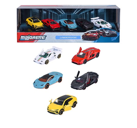 Lot de 5 voitures Lamborghini - Majorette