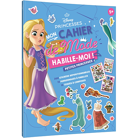 DISNEY PRINCESSES - Habille-moi - Mon cahier de mode - Petites Princesses