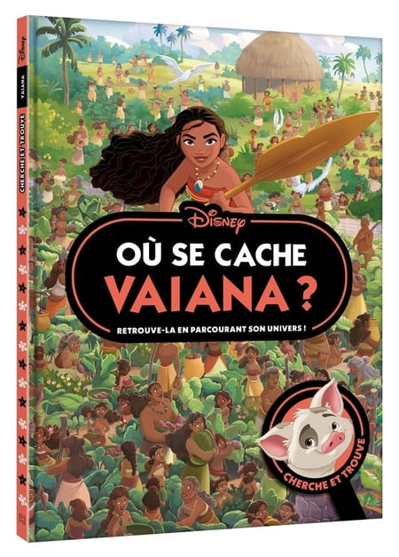 Où se cache... : Vaiana ? Cherche et Trouve
