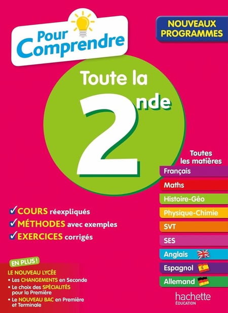 Pour comprendre : Toute la 2de