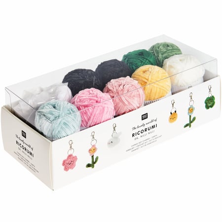 Kit à crochet Rico Design - Ricorumi - Porte-clés Chingu