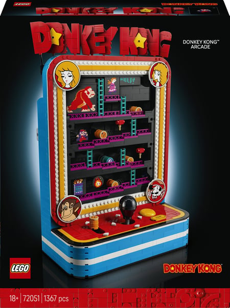 LEGO® 72051 - Jeu d'arcade Donkey Kong™ - LEGO® Super Mario™