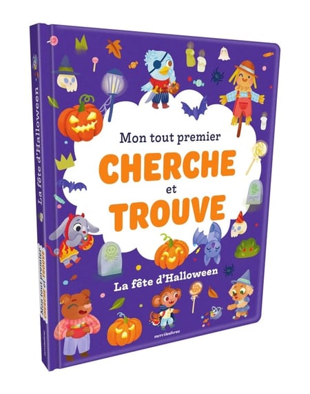 Mon tout premier cherche et trouve : La fête d'Halloween : Plus de 50 éléments à repérer !