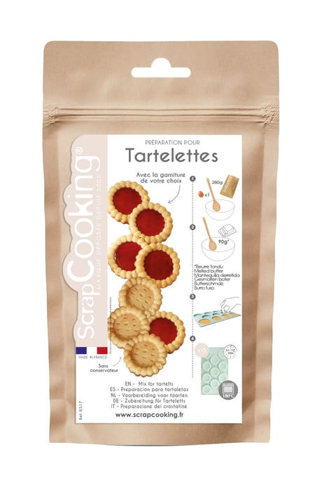 Préparation pour tartelettes ScrapCooking® - 280 g 