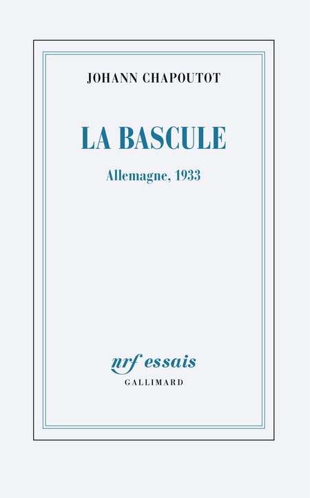 La bascule : Allemagne, 1933