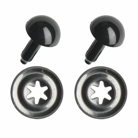 Lot de 2 yeux de sécurité - 10 mm