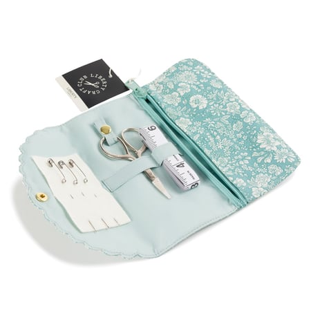 Trousse de couture Liberty Fabric - Bleu