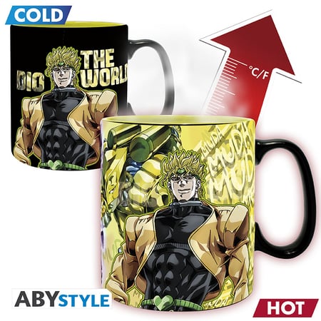 Mug en céramique Thermo réactif - Jojo's Bizarre Adventure - JotaroDio - 460 ml