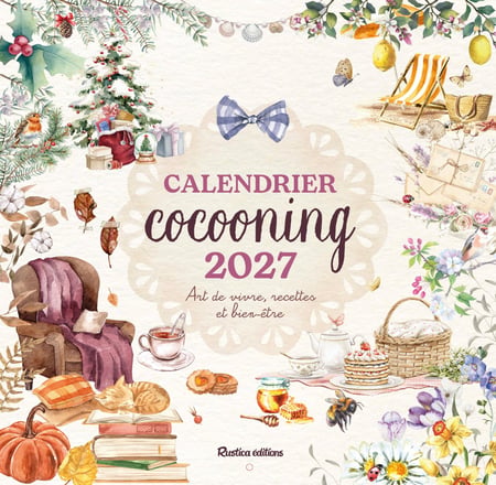 Calendrier mural cocooning (édition 2027)
