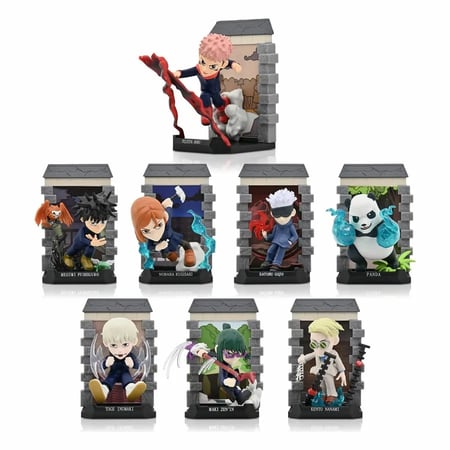 Figurine surprise - YuMe Mystery Capsule - Jujutsu Kaisen - Modèle aléatoire - Produit vendu à l'unité