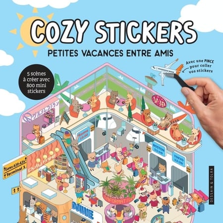 Cozy stickers - Petites vacances entre amis