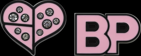 Lot de 2 pins Moleskine - Blackpink 