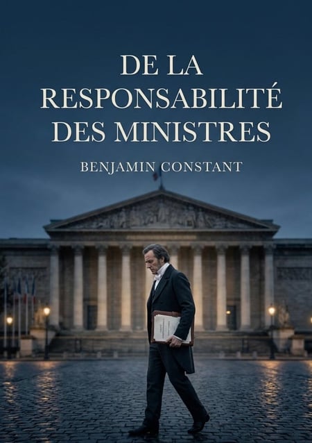 De la responsabilité des ministres : Une analyse de la responsabilité ministérielle explorant ses limites et son rôle dans une monarchie constitutionnelle.