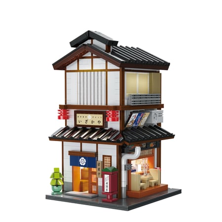 Maquette DIY Book Nook 1195 pièces - Bistrot japonais Izakaya à yakitori  - Alipson