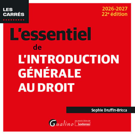 L'essentiel de l'introduction generale au droit
