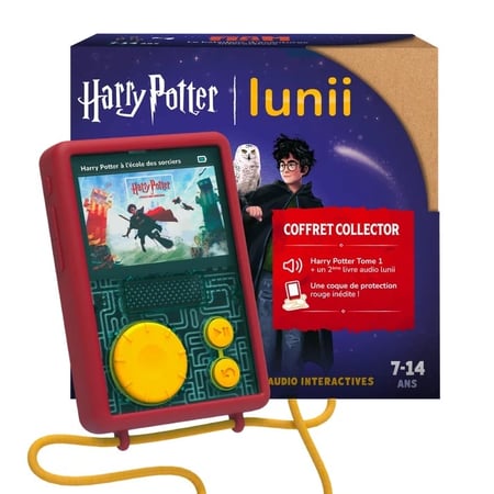 Coffret Flam Lunii - Pack coque rouge + Harry Potter™ à l’école des sorciers