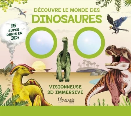 Découvre le monde des dinosaures en 3D
