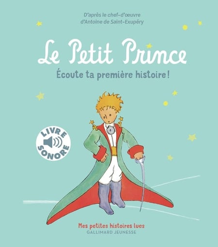 Le Petit Prince, livre sonore raconté (tp)