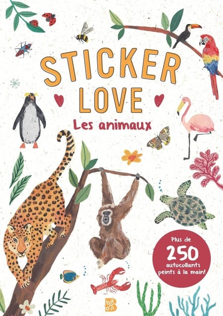 Sticker love - Les animaux