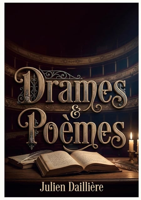 Drames et Poèmes : Les poésies théâtrales et les vers lyriques d'un auteur français du XIXe siècle, Julien Daillière