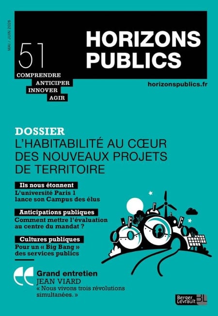Horizons publics n.51 : L'habitabilité au coeur des nouveaux projets de territoire