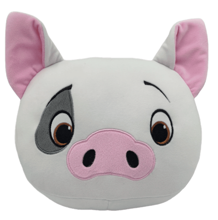Coussin peluche à poches Vaiana Puah
