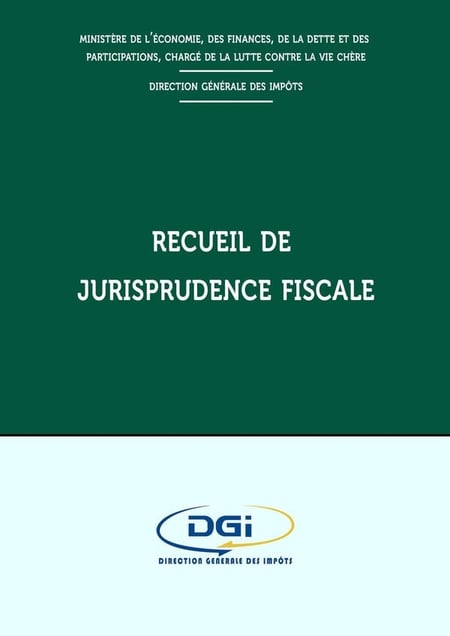Gabon : Recueil de jurisprudence fiscale