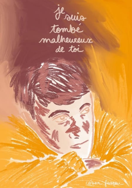 Je suis tombé malheureux de toi