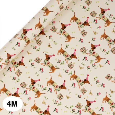 Papier cadeau Pictura - teckel Dyment - 4 m