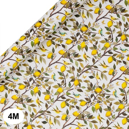 Papier cadeau Pictura - Citronniers - 400 x 70 cm