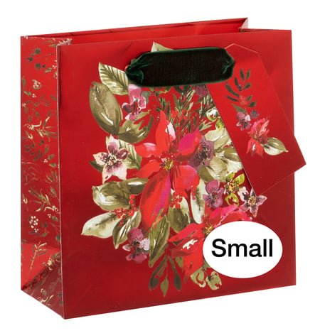 SAC CADEAU POINSETTIA S DYMENT PM