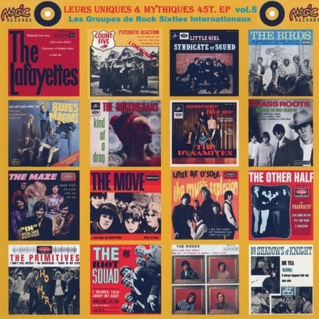 Groupes de rock internationaux, Vol. 5 - Leurs uniques & mythiques 45 Tours EP