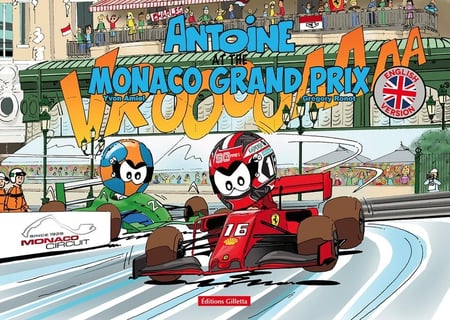 Antoine at the Monaco Grand Prix