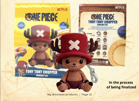 CROCHET KIT WOOLEASE TONY TONY CHOPPER ONE PIECE