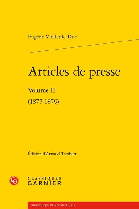 Articles de presse Tome 2 : 1877-1879
