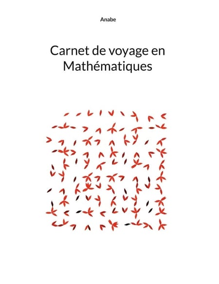 Carnet de voyage en mathematiques - illustrations, couleur