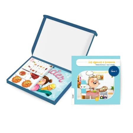 LES ESPACES A SCENARIO T1 COFFRET NOUVEAU PACKAGING