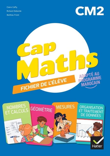 Cap Maths : Maroc CM2 - Fichier de l'élève (édition 2026)