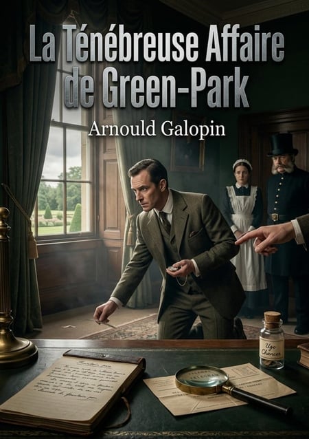 La tenebreuse affaire de green-park - l'enigme d'un detective face a l'impossible