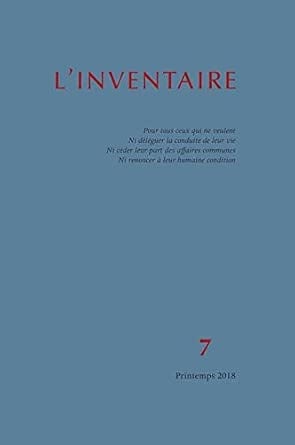 Inventaire n°7