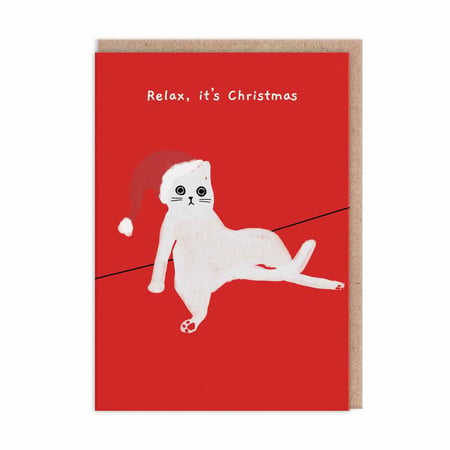 Carte de vœux Ohh Deer - Relax, it's Christmas