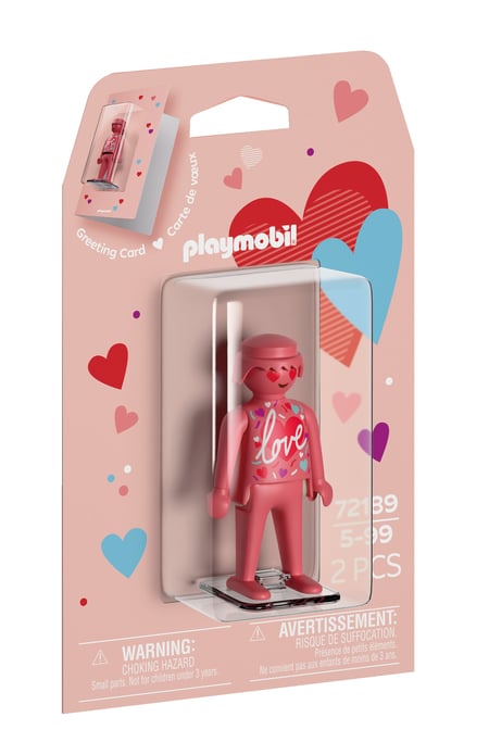 Playmobil - Carte de voeux : Avec amour - 72189