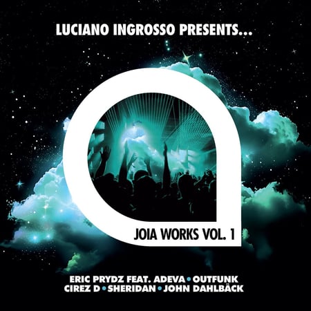 Luciano Ingrosso Presents  Joia Works Vol. 1  / Edition Limitee Couleur Cristal Transparent Et Vert Marbre