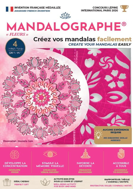 Mandalographe - fleurs