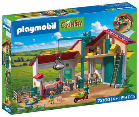 Playmobil® - Grande ferme et étable - 72160 - Playmobil® Country