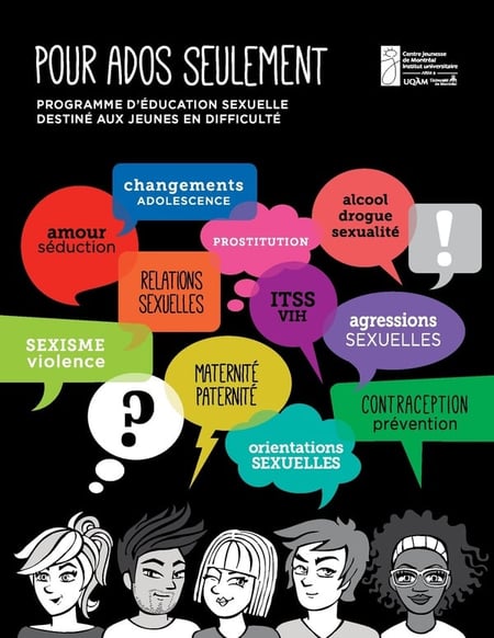 Pour ados seulement : Programme d'éducation sexuelle destiné aux jeunes en difficulté