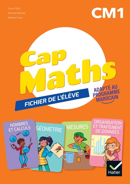 Cap Maths Maroc CM1 - Ed. 2026 - Fichier élève