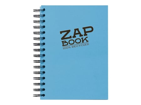 1 Cahier de dessin - Format A5 14.8 x 21 cm - Zap Book