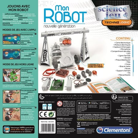 Clementoni - Robot Mind Designer - Science & Jeu