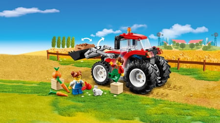 LEGO City 60287 - Les Super Véhicules Le Tracteur, Set de Construction,  Jouet Ferme, Cadeau pour Enfants dès 5 ans pas cher 